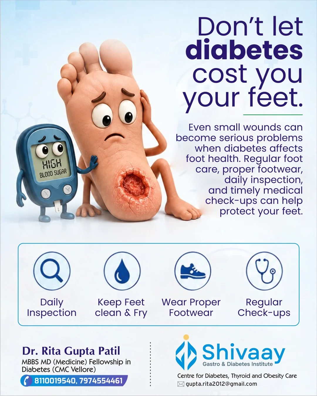 Diabetic Foot Care in Indore: Daily Habits and Warning Signs You Should Know